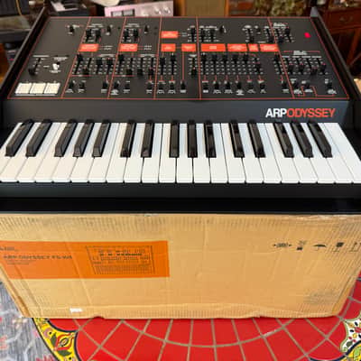 Korg ARP Odyssey FS Rev3 37-Key Duophonic Analog Synthesizer DIY Kit 2023 - Present - Black