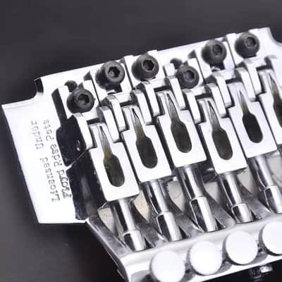 Licensed Floyd Rose Guitar Bridge Tremolo System in Chrome image 8