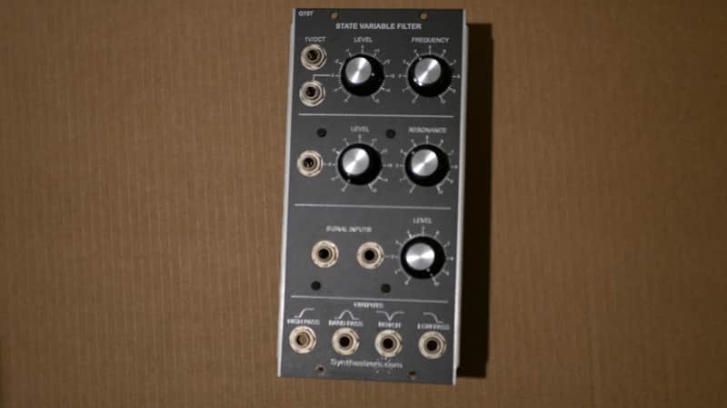 Synthesizers.com Q107 State Variable Filter 2010s - Black image 1