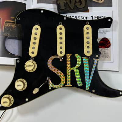 General Vintage Tone full Loaded pickguard SRV for Stratocaster ®️ GVT Austin E Specials pickups Handwound NOS image 7