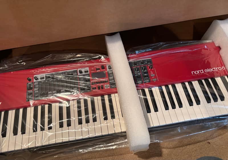 Nord Electro 6 HP73 Hammer Action 73-Key Digital Piano 2018 - 2022 - Red image 1