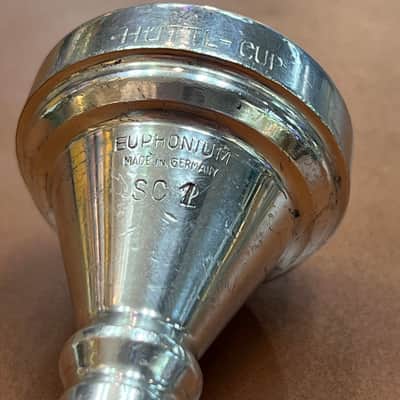 VERY RARE Huttl-Cup SC1 Euphonium Mouthpiece image 4