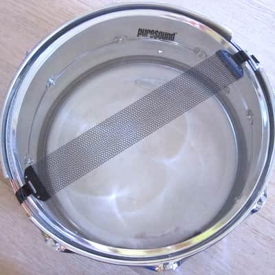 14" x 6.5" Premier 8-Lug Steel Beaded Shell Snare Drum - Vintage image 9
