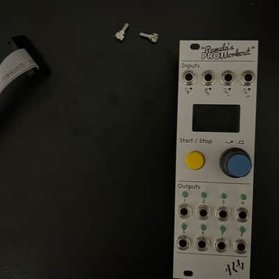ALM/Busy Circuits ALM034 Pamela's Pro Workout Clocking Modulator Eurorack Synth Module 2022 - Present - Silver image 2