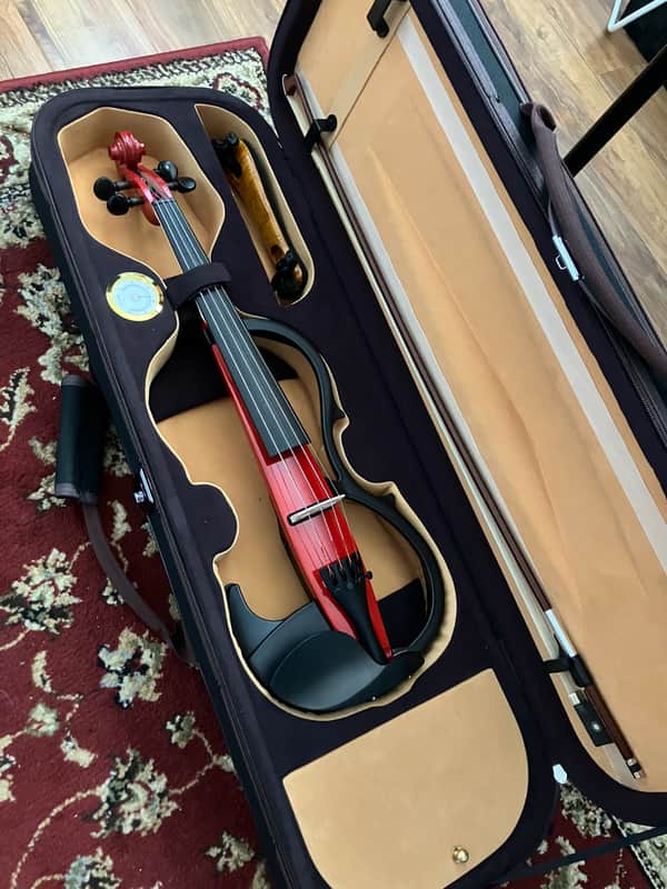 Yamaha SV-200 Silent Violin 2025 - Cardinal Red image 1