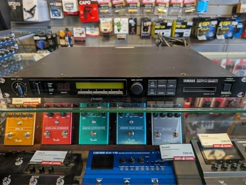 Yamaha SPX990 Professional Multi-Effect Processor 1990s - Black image 1