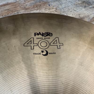 Paiste 20" 404 "Brown Label" Ride Cymbal 2058 grams image 4
