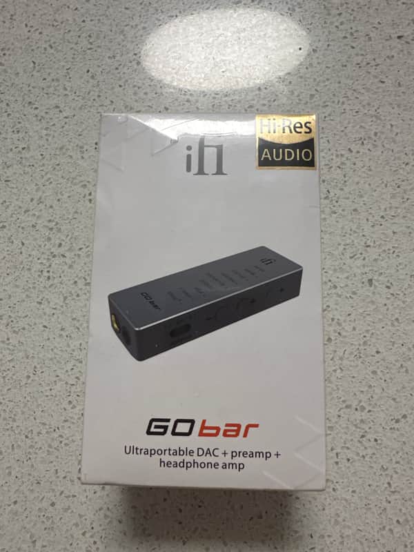iFi Audio GO Bar Portable Headphone Amplifier 2022 - Present - Black