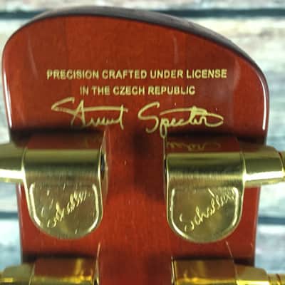 Spector Euro6 LX Ultra Amberburst with hard shell case image 8