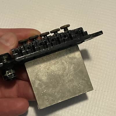 1985 Era Original Floyd Rose Made in Germany Black Tremolo Bridge Vibrato image 15