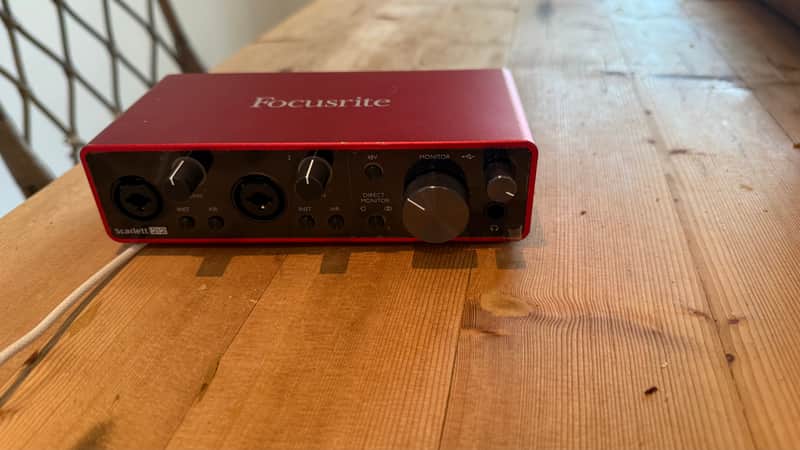 Focusrite Scarlett 2i2 3rd Gen USB Audio Interface 2019 - Present - Red / Black image 1