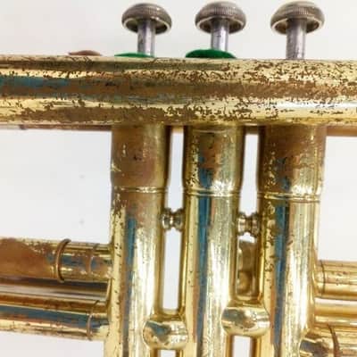 Yamaha YTR-232 Trumpet w/ Yamaha Case and Mouthpiece, good playing condition image 11
