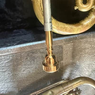 Yamaha YMP 201M Mellophone with case and mouthpiece, made in Japan image 13