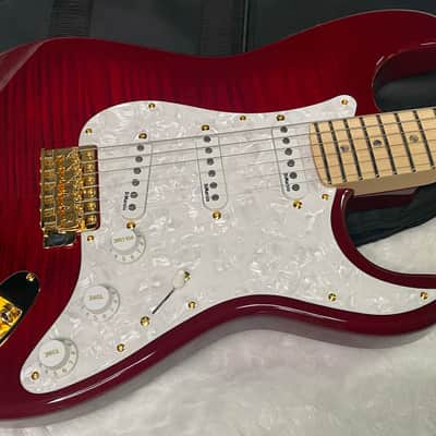 NEW ! Fender Richie Kotzen Stratocaster - Transparent Red Burst - Made in Japan - Authorized Dealer - 8.1 lbs - G05405 image 3