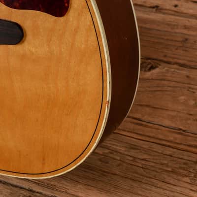 Harmony H-159 X-Brace Conversion Natural 1960s image 10
