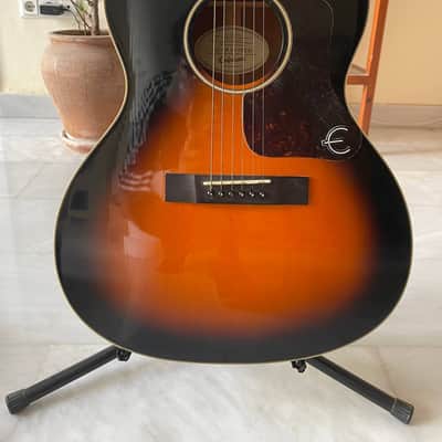 Epiphone EL-00 2012 - Vintage Sunburst with hard case and Dean Markley piezo image 1