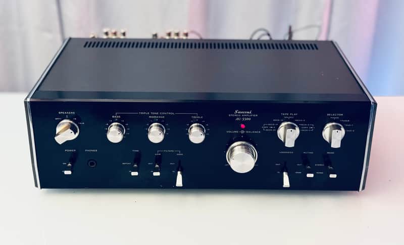 💥💥💥Vintage SANSUI AU-5500 Integrated amplifier - Serviced +