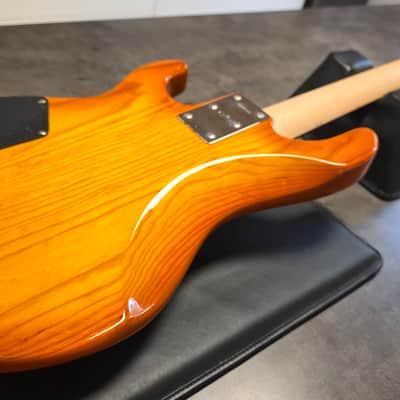 G&L L-5500 USA RARE Bass 5 String Honeyburst EMG American Leo Fender HH Jazz Bass Ash Body LOW SERIAL NUMBER! L5500 Rock Bass Custom Case image 20