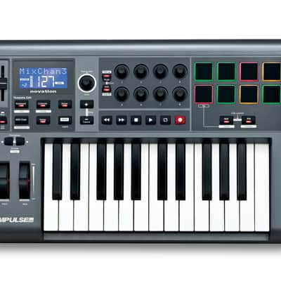 Novation Impulse 25 USB MIDI Controller Keyboard