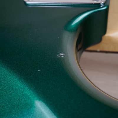 Fender MIJ Hybrid '60s Stratocaster 2017 Sherwood Green Metallic Made in Japan w/ Bag image 13