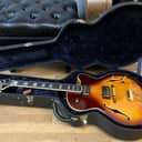 Epiphone Joe Pass Signature Emperor II 1996 (Samick) w/ New Electronics, Fret Level, Fully Setup, Hardshell Case - Vintage Sunburst