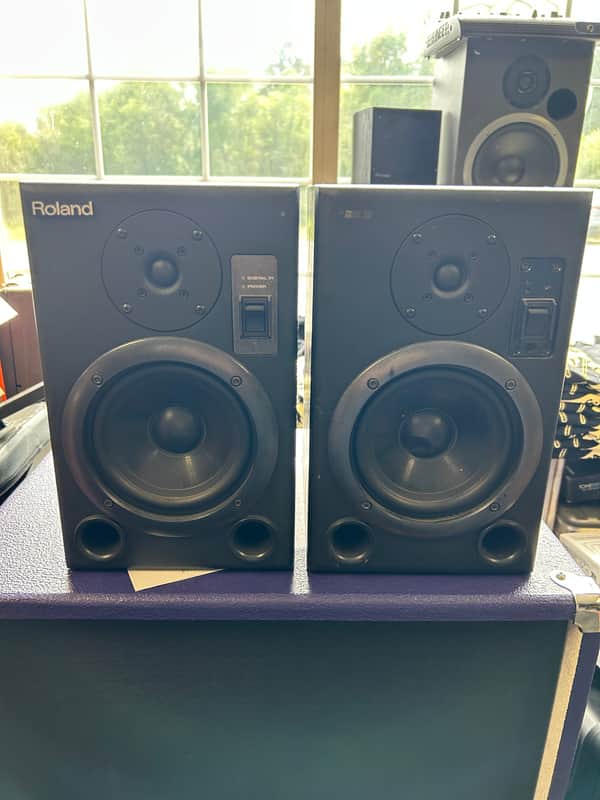 Roland DS-5 Bi-Amp Studio Monitor Pair image 1