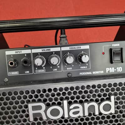 Roland PM-10 Drum Amplifier for V-Drums 2012 - Present - Black image 3
