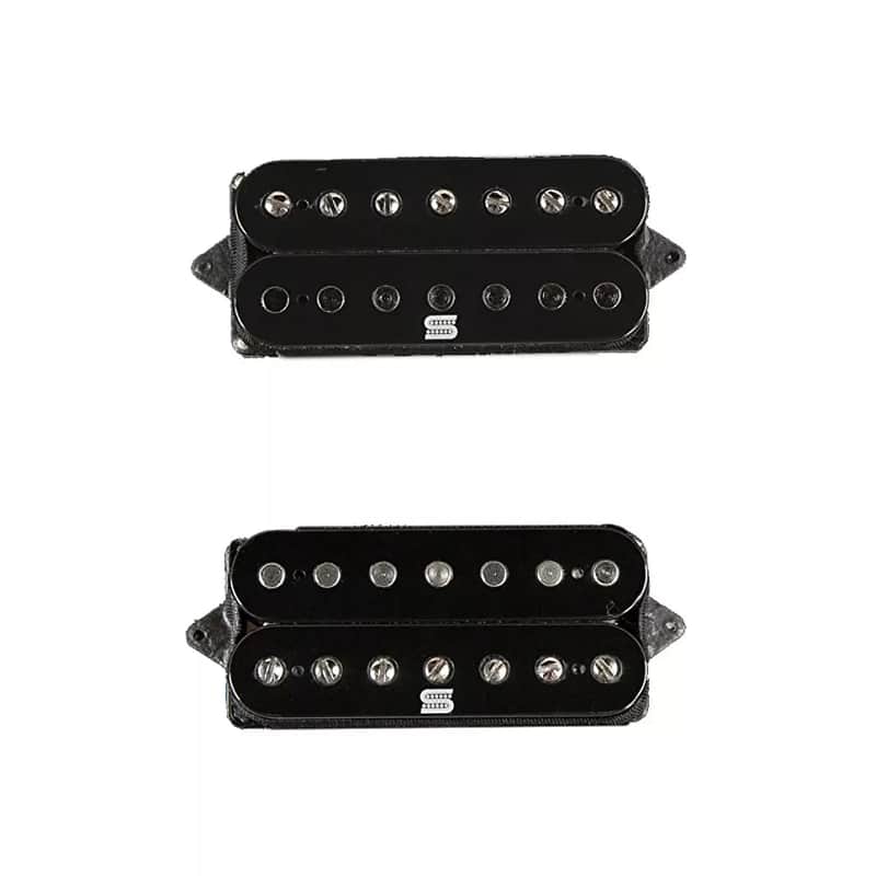 Mint Seymour Duncan Duality Humbucker Pickup - Black Neck and Bridge Set - 7-String image 1