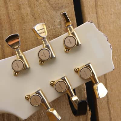 Epiphone Les Paul Custom 1989 White - CTS / Switchcraft / Dimarzio / Bigsby Upgrades image 8