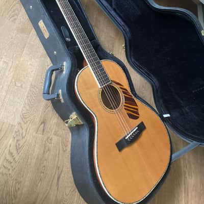 Fender PS-220E Parlor Nautural Guitar image 4