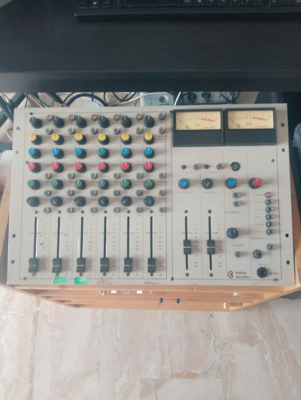 Eela Audio S-191 - 6 Ch. Vintage Broadcast Mixer  - Transformer Balanced image 1