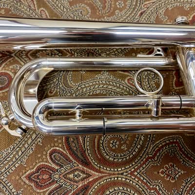 Antoine Courtois 'Evolution IV' Silver-Plated Pro-Level Trumpet image 8