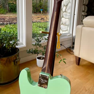 Fender Limited Edition American Professional Telecaster with Rosewood Neck 2017 - 2018 - Surf Green image 6