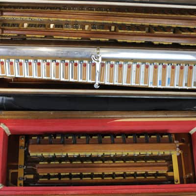 3479 - Black Excelsior Excelsiola 740 Magnante Piano Accordion LMMM 41 120 image 4