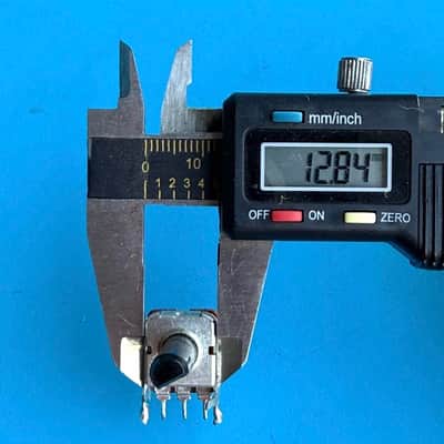 Fender Bullet Reverb (PR241) Guitar Amp Part: D-Shaft Potentiometer A50K Pot image 6