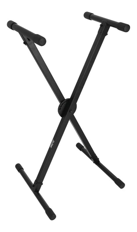 On-Stage KS8290X ERGO-LOK X-Stand Adjustable Keyboard Stand w/Clutch Release image 1