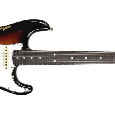 Fender Custom Shop Strat Pro 2025 Relic in 3-Color Sunburst image 2