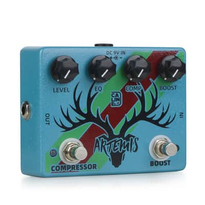 Caline DCP-01 Artemis Compressor Pedal & Boost Effect Pedal  Free Shipment,price include the import duty for US buyer image 3