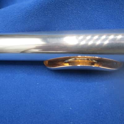 Powell handmade silver and gold headjoint - sterling silver and 14k gold image 5
