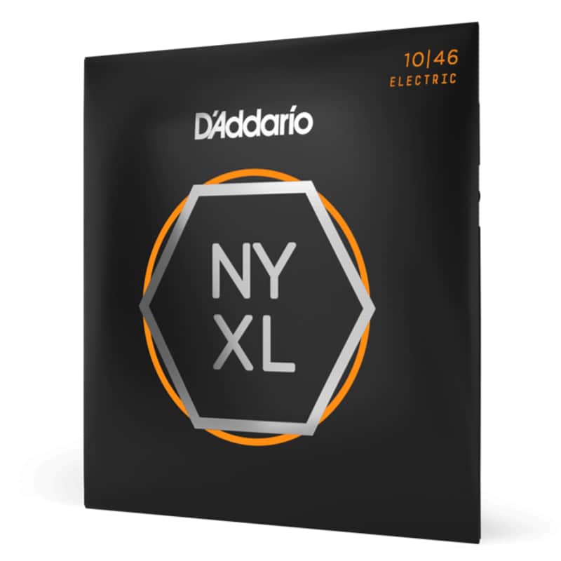 D'Addario NYXL1046 NYXL Nickel Wound Electric Guitar Strings - .010-.046 Regular Light image 1