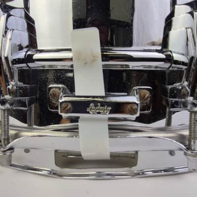 Ludwig Brass Supraphonic COB 5x14" Vintage 60s PreSerial Crimped Beds image 7