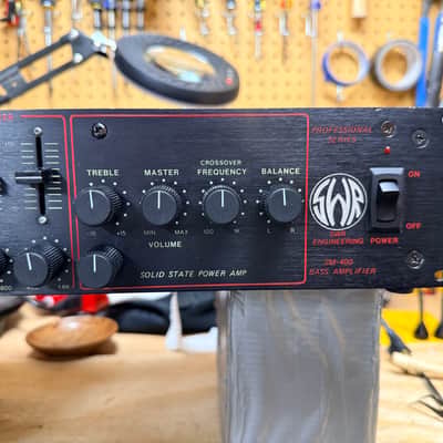 SWR SM-400 1985 - With Limiter & Bi-amping. image 3