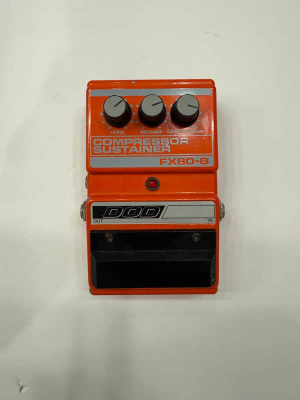 DOD Digitech FX80B Compressor Sustainer Vintage Guitar Effect Pedal image 1
