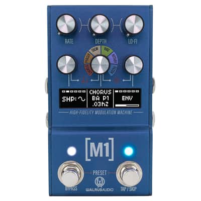 Walrus Audio Mako Series MKII M1 High-Fidelity Modulation Machine Pedal Open Box image 1