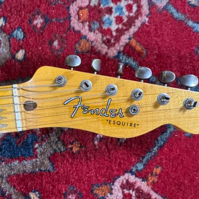 Fender Custom Shop Double Esquire Relic LTD 2015 Aged Sparkle Blue image 10