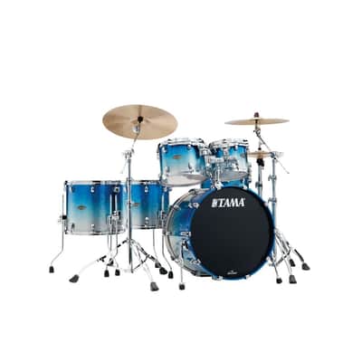Tama Starclassic Walnut/Birch 5pc Drum Set Molten Blue Ice Fade
