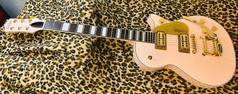 Gretsch G5230T Electromatic Jet Limited Edition - Shell Pink - Gold Hardware Upgrades Locking Tuners Hardshell Case image 1