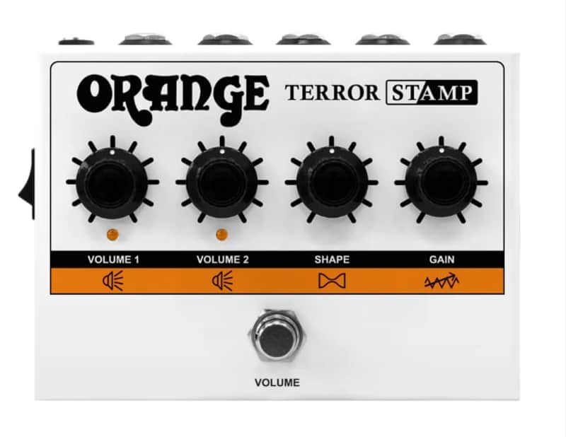 Orange Terror Stamp 20-Watt Pedalboard Guitar Amp - White image 1