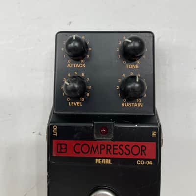 Pearl CO-04 Compressor Sustainer Vintage Guitar Effect Pedal MIJ Japan *READ* image 2
