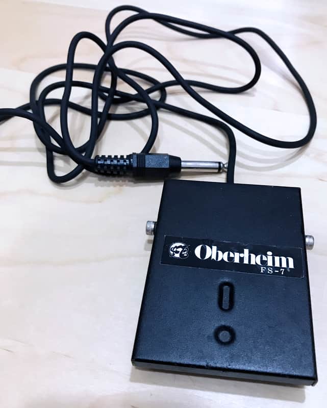 OBERHEIM FS-7 foot switch / sustain pedal analog synth OBX OB-8 Matrix image 1